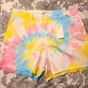 Judy Blues tye-dye shorts